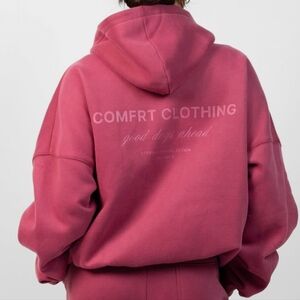 ❤️NIP❤️ COMFRT AFFIRMATION HOODIE BERRY Medium Unisex